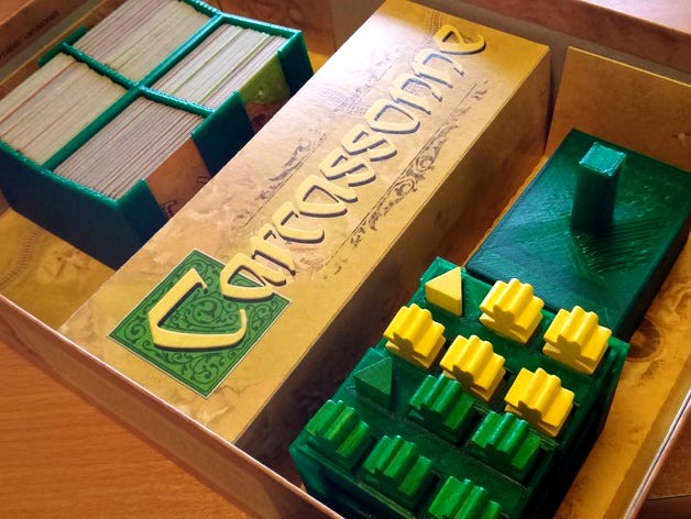 Carcassonne : Gold Rush game organizer by Nicofr57
