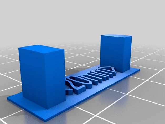 Customizable simple printer gap test by tkbletsc