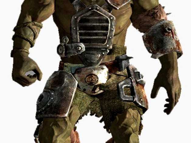 Super Mutant Master from Fallout 3 by fbillowes