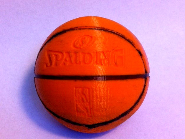 Spalding Basketball by Mathi_