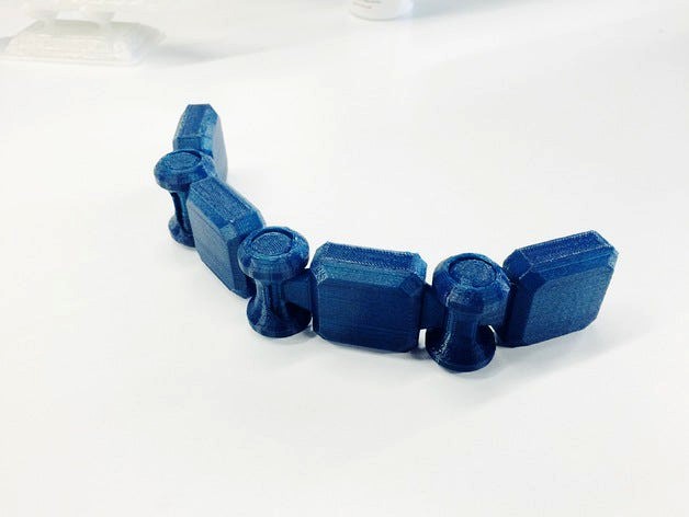 Print in place tank tread idea by aaskedall