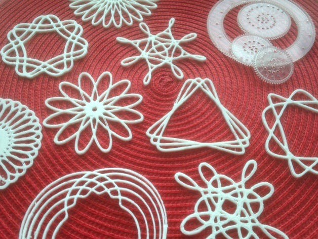 Spiro-Shapes by mathgrrl