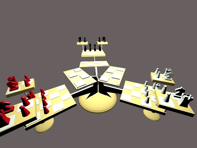 3 Player 3D Chess by BurdettM45