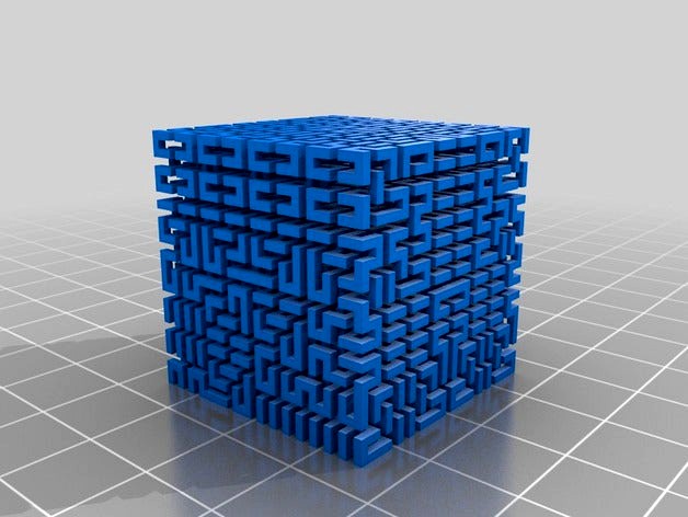 Customizable Hilbert Cube by Dmelcer9