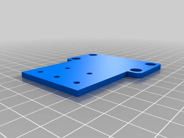 500 SPYDA camera mount with mounting holes by danman1178