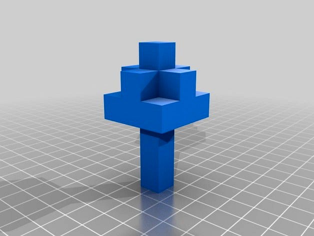 Three in Minecraft by diegoscalamob