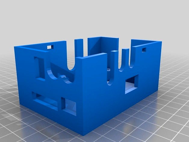 A project case for a respberry Pi with a wolfson pi audio card by wandrson