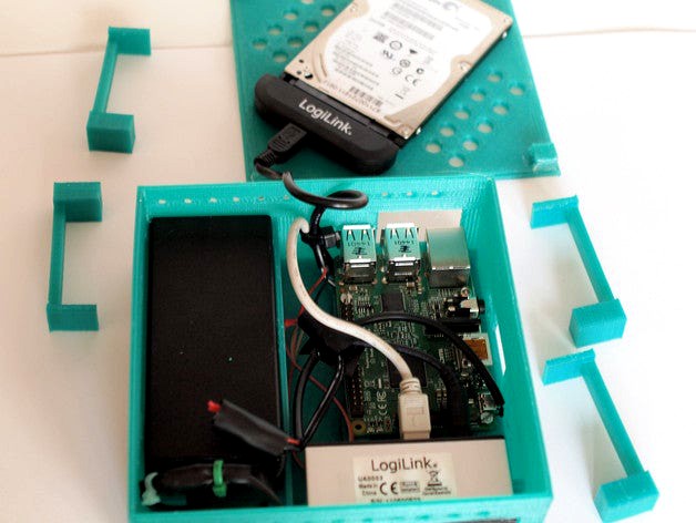 Raspberry Pi B – PIPC – Case by JeWa