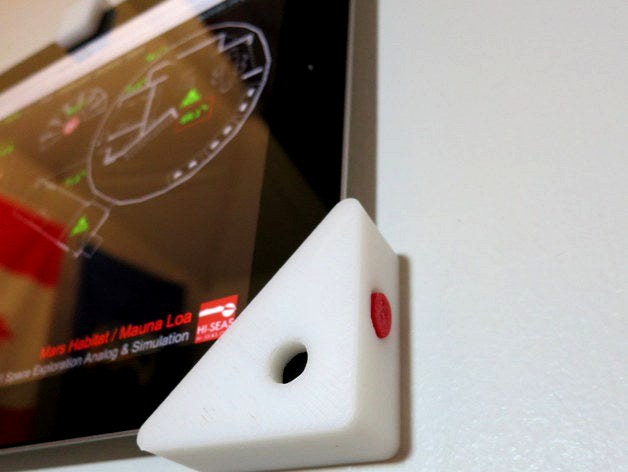 iPad wall mount with on/off button by zakw