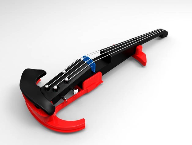 Easy printing Electric Violin. by firecardenal