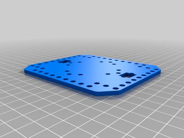 MakeBlock Base Plate by maxjenius