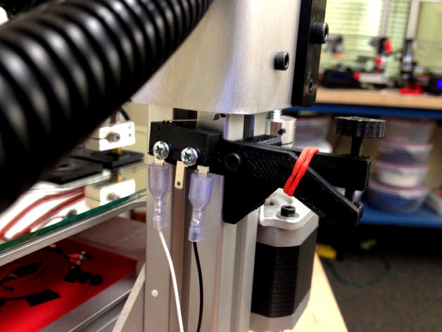 Adjustable Z Limit Switch by OpenSourceClassroom