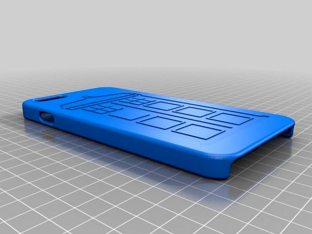 Wicked Awesome Tardis Case for iPhone 6 Plus by LonV