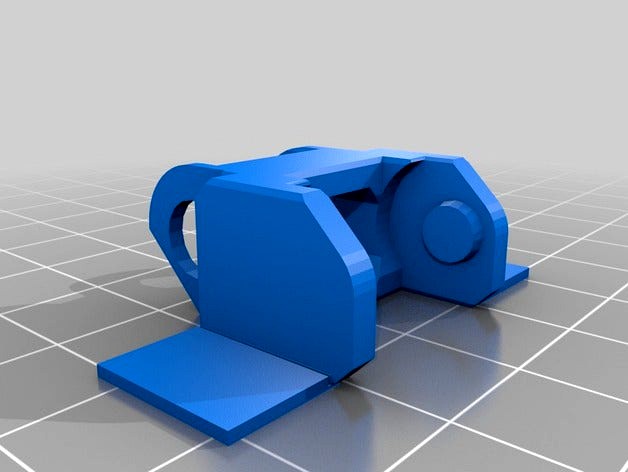 Printrbot Simple, Cable Management remix by lpph