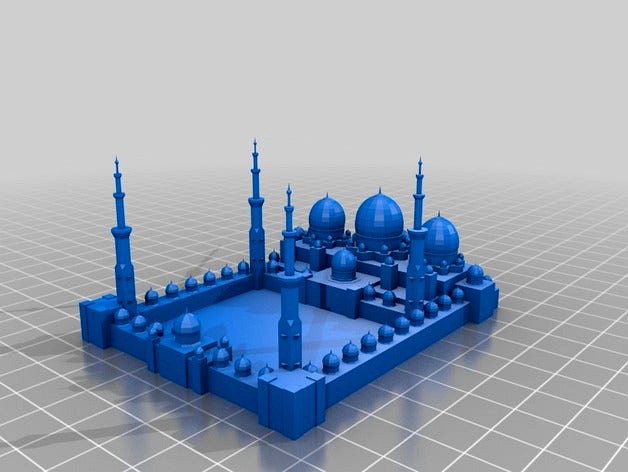 Sheikh Zayed Mosque, Abu Dhabi, United Arab Emirates by carlos1w