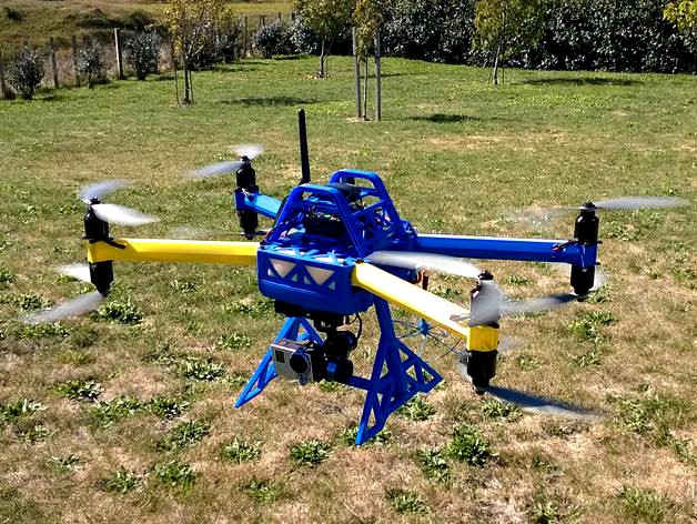 TX8 Octocopter Drone (10" props) by Brendan22