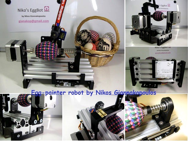 Niko’s Egg-painter robot (OpenBuilds) by gianakop