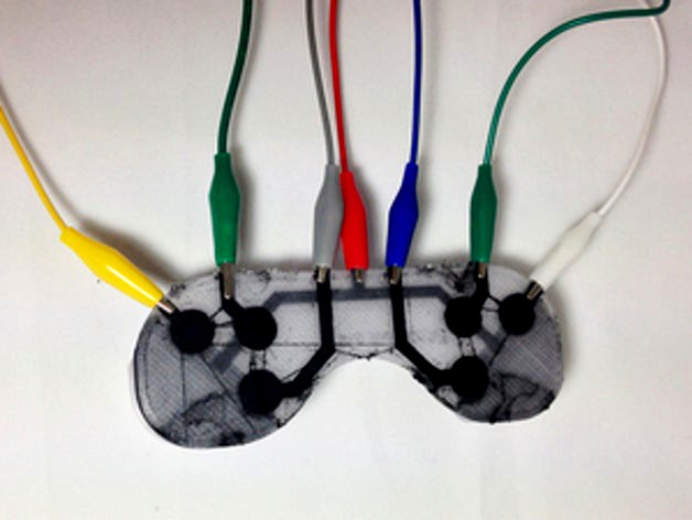 Makey-Makey Game controller made with Proto-Pasta Conductive PLA by Proto-pasta