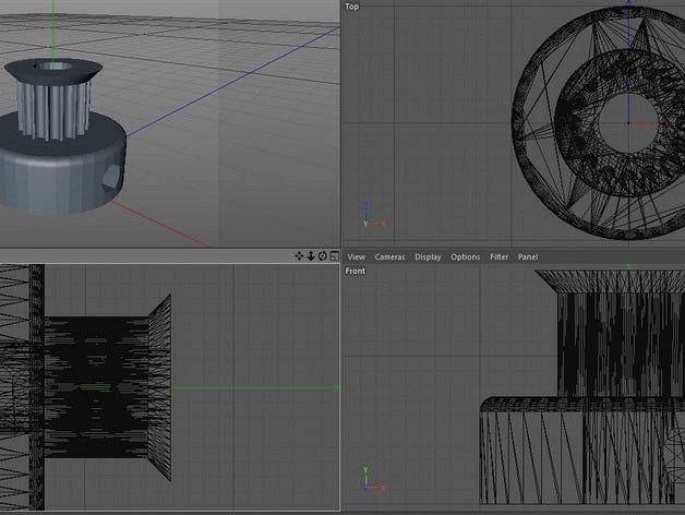 GT2 Pulley 16T / 18T / 20T by robertoreis