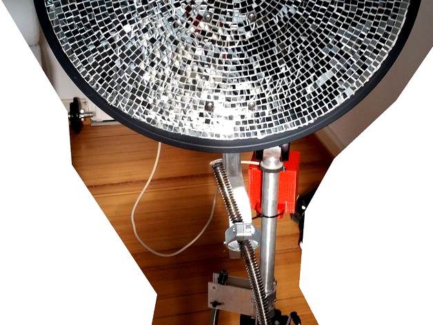 Parabolic Heating System for Camping mobile use by Cod