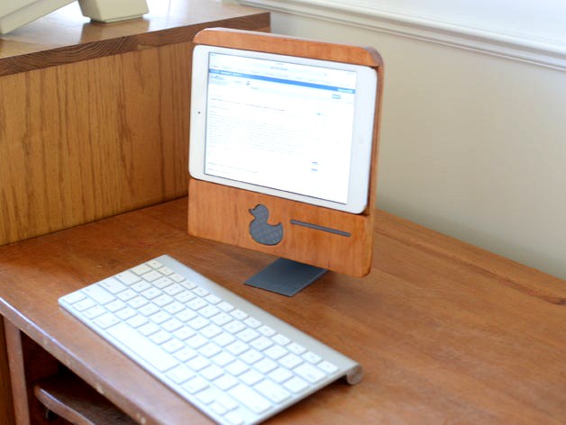 iMac Mini - Macintosh Classic Homage Remix (CNC & 3D Print) by nskalsky