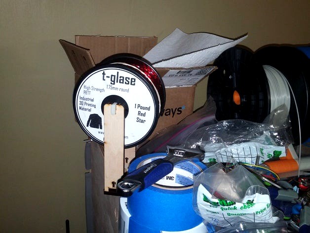 Makerfarm Spool Holder for Taulman Filament by sniffle