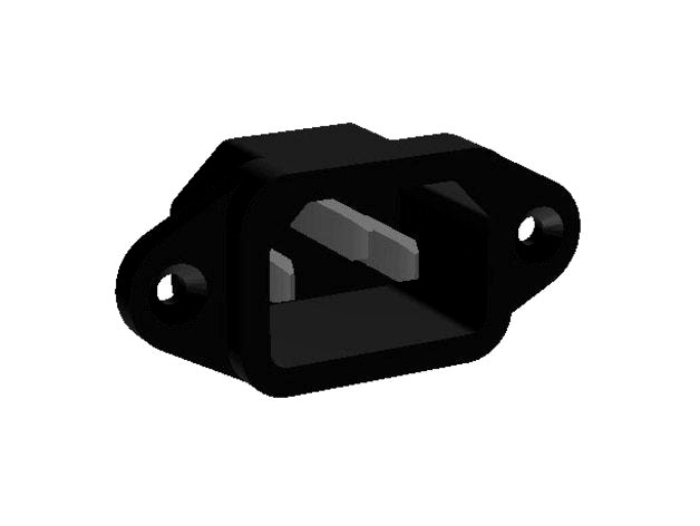 C13 Connector by 3dboxpro