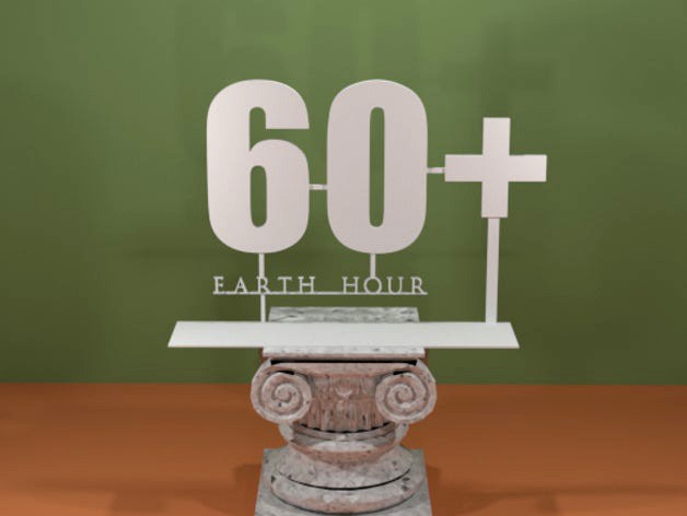 Earth Hour Logo. by AwesomeA