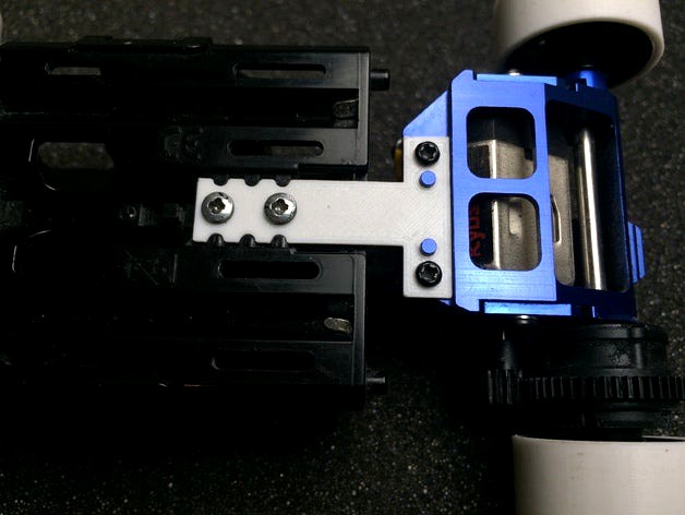 T-Plate for Kyosho Mini-Z MR-03 RM/HM by 3dprintingblog