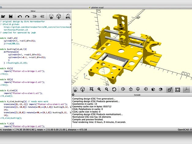 uCNC plotter by jegb70