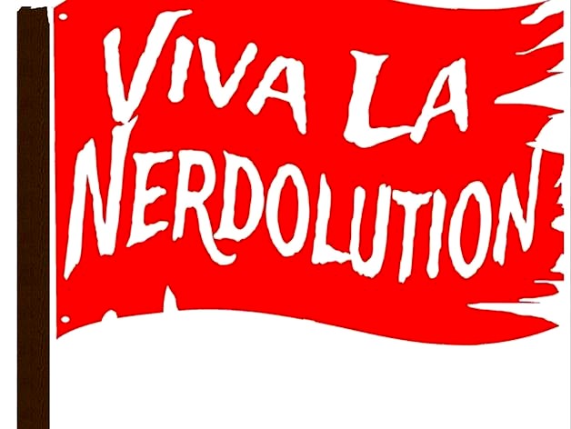 Viva La Nerdolution cookie cutter by joeltelling