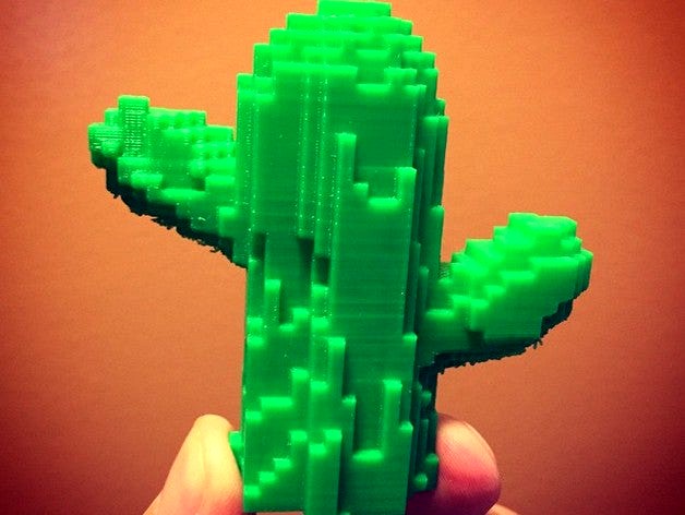 Minecraft Cactus by johnbiehler