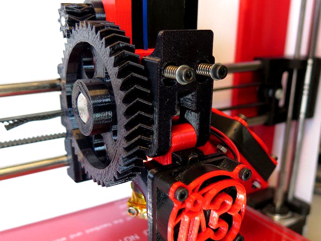 Jhead Compact Extruder for i3 Rework by Mak-a-face