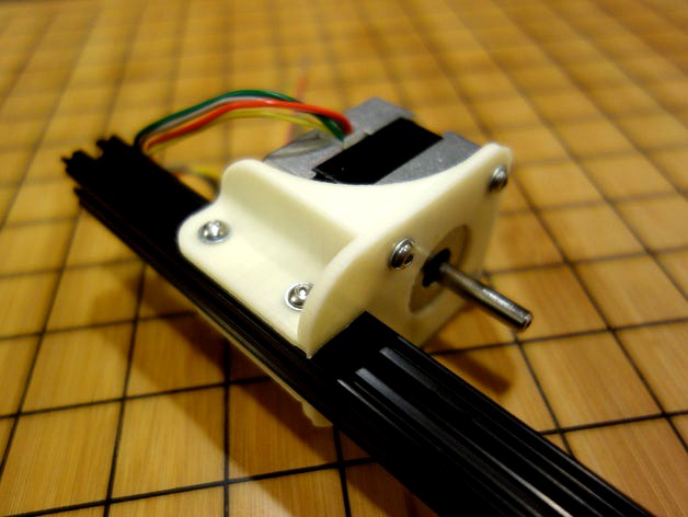 OpenBeam Parallel motor mount by profezzorn