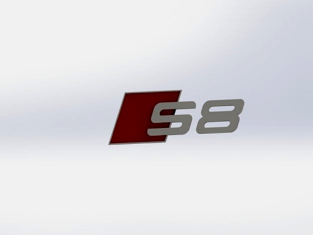 Audi S8 Badge by Kialisst