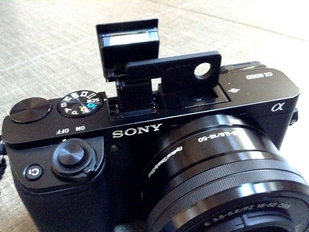 Bounce Flash for Sony A6000 by Eckerput
