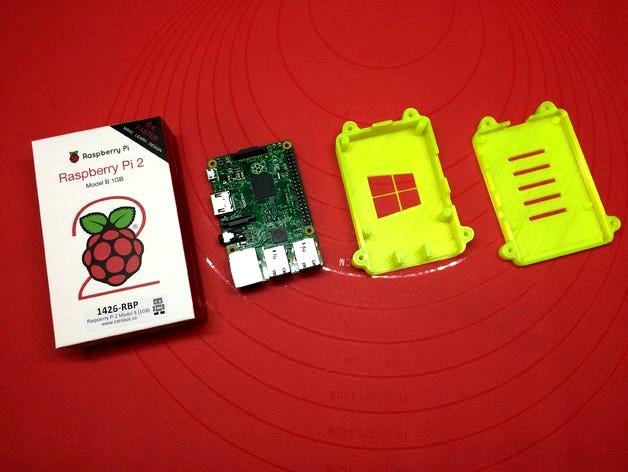 Safe and Secure Raspberry Pi 2 B Case by jayftee