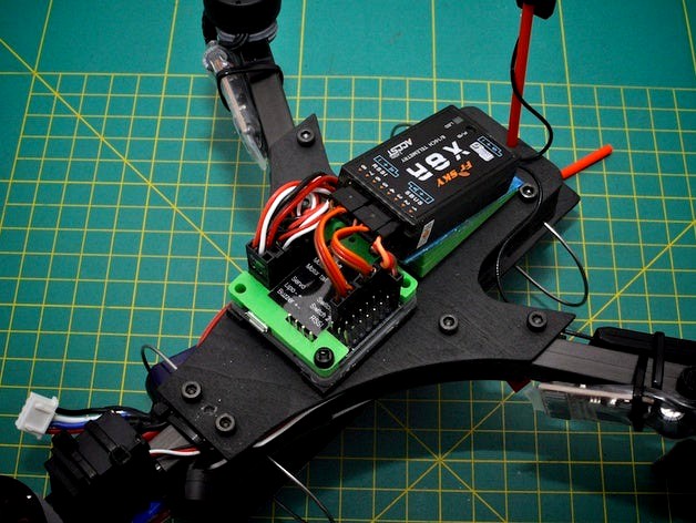 Flip32+ flight controller micro enclosure by Motorpixiegimbals
