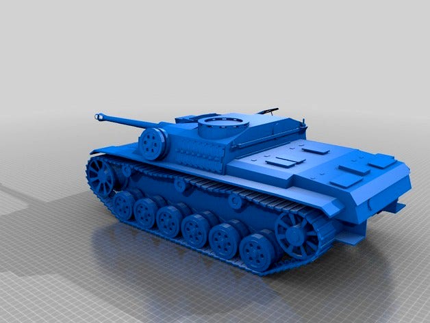 StuG III tank by Captain_Rex33