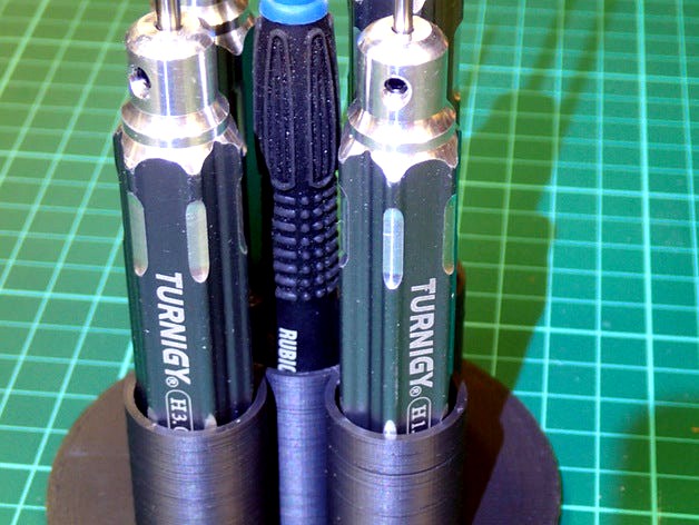 Hex driver caddy by Sneezy3D