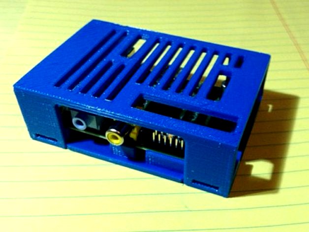 Simple case for Raspberry Pi model A/B by n602