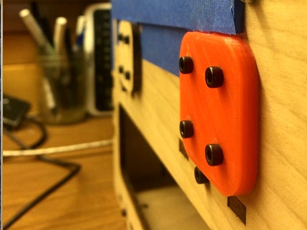 Cupcake Rod End Cover by doc