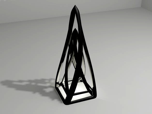 Twisted Abstract Pyramid by texastboneking