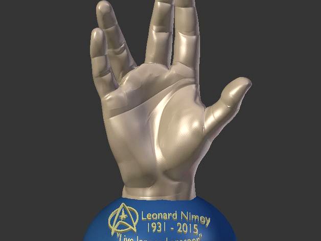 Leonard Nimoy Memorial Print. by Geoffro