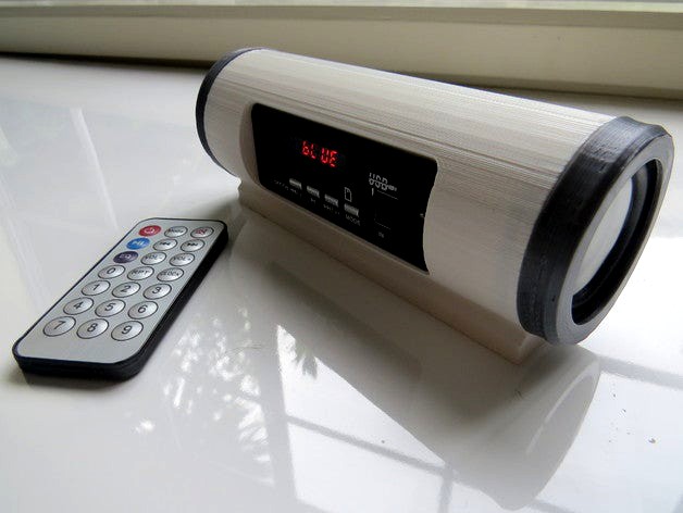 Bluetooth Speaker Tube by project3dprint