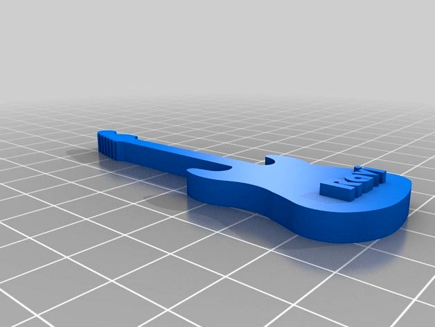 Ravi's Guitar (also a blank .skp) by SCISPD