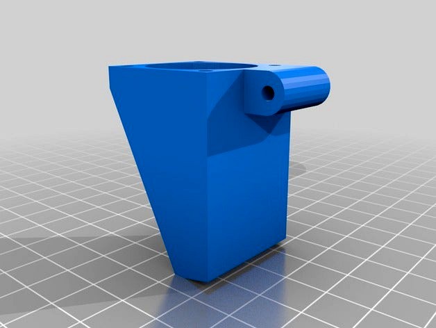 Supporto hotend con ventole e carrello asse X per Prusa i3 by deltaforce