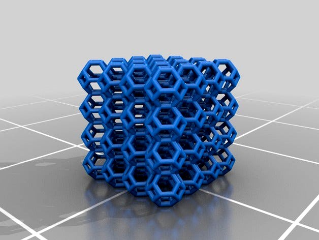 Truncated Dodecahedron 4 X 4 X 4 - fixed stl by Erikjuh