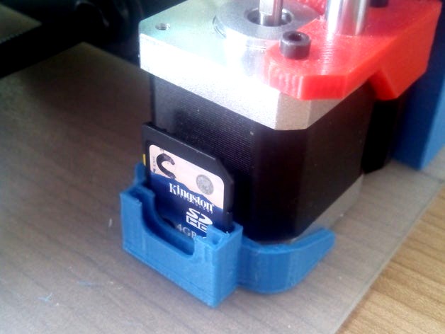 Prusa i3 Hephestos - Z Axis Motor Foot by Jota_Mon3