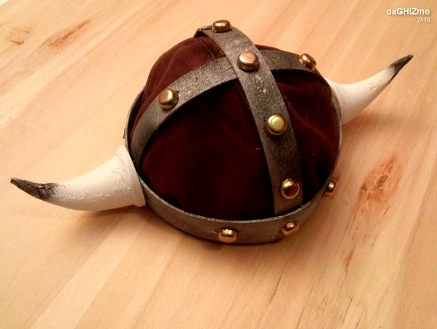 Viking Horned Helmet by daGHIZmo